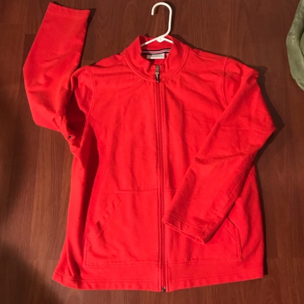 Liz Claiborne Lightweight Mockneck Zip up jacket